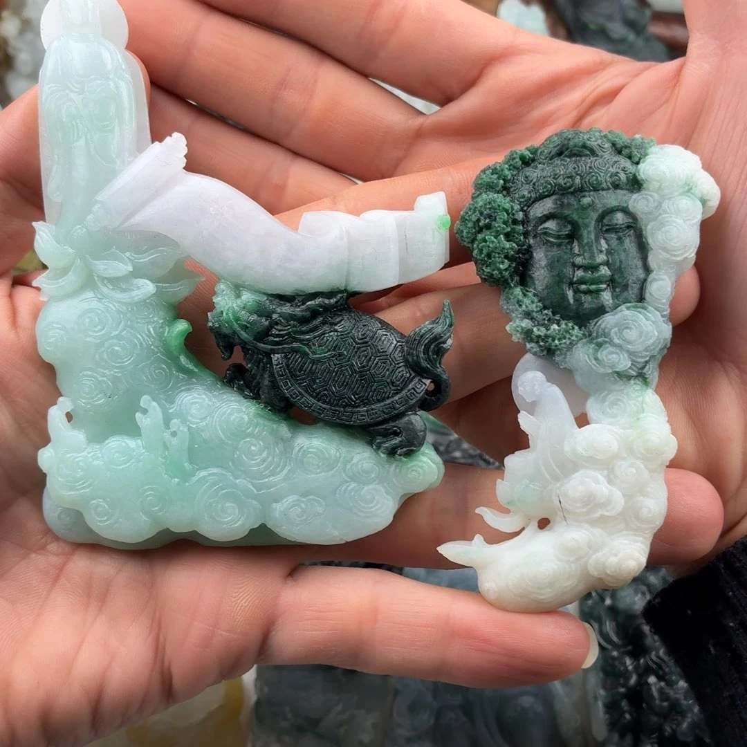 定制翡翠未镶嵌翡翠