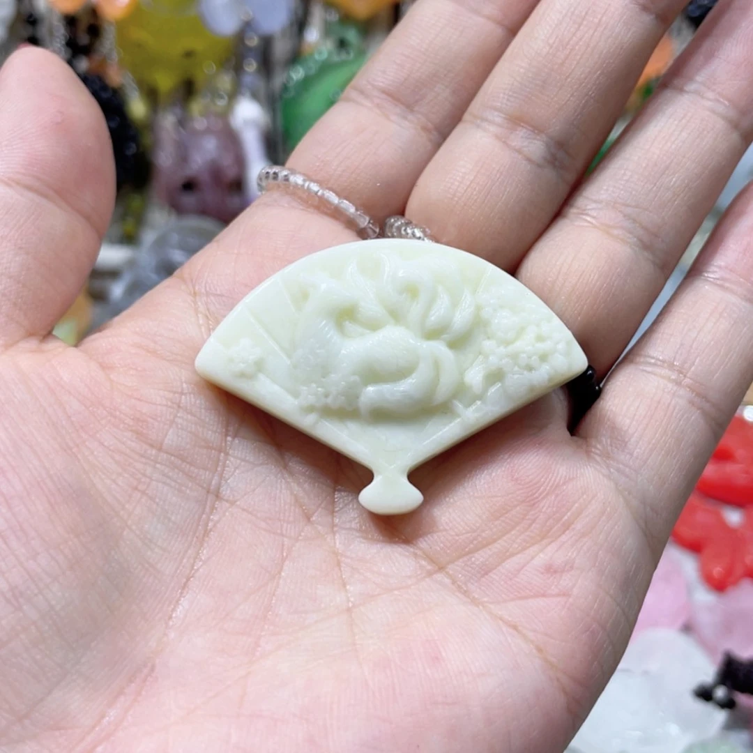 【闪购商品】未镶嵌岫玉颈饰78吊坠