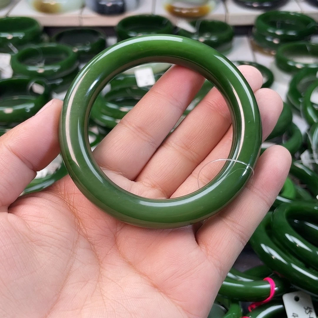 和田玉（碧玉）手镯未镶嵌