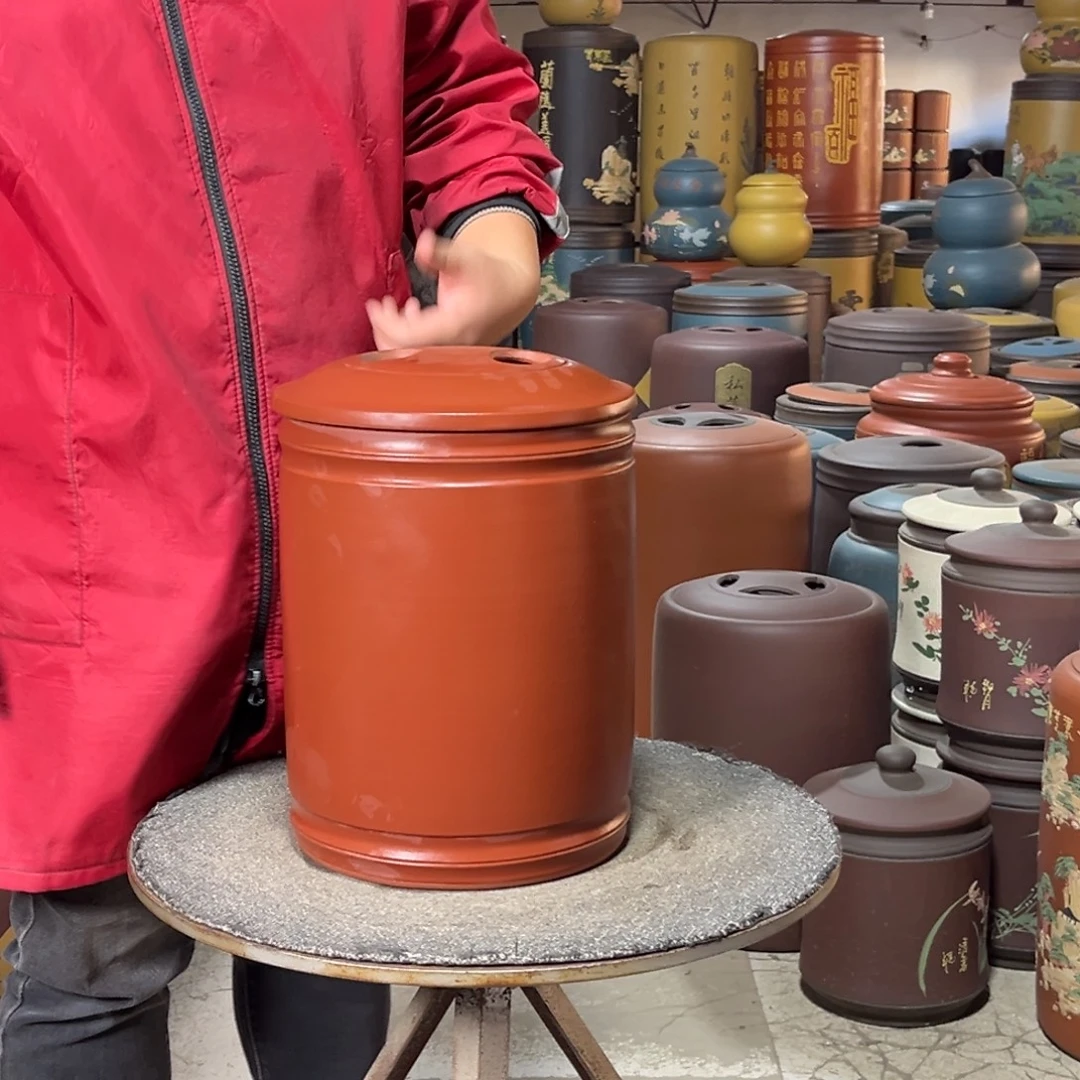 紫砂茶叶罐茶叶罐