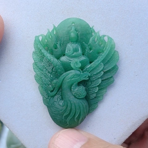 未镶嵌独山玉吊坠(不含链)