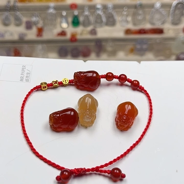 玛瑙/玉髓未镶嵌颈饰多样性发货 拍一发一