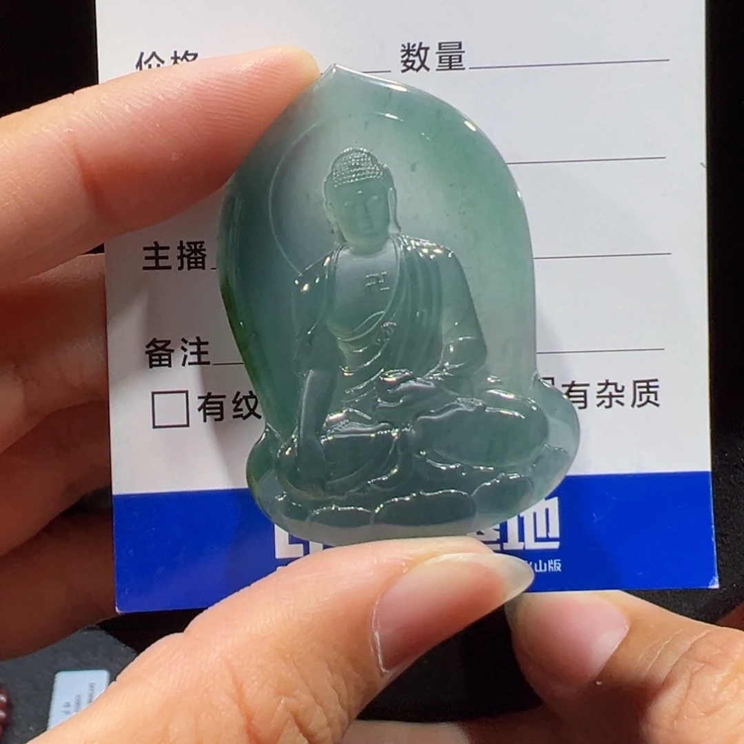 翡翠未镶嵌颈饰0161