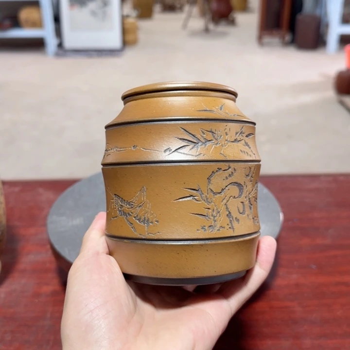 紫砂茶叶罐。。。。。。。。。。。