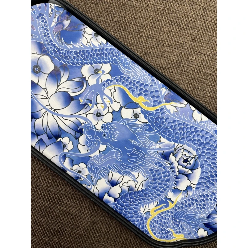 青龙莲花茶盘442 ZH264