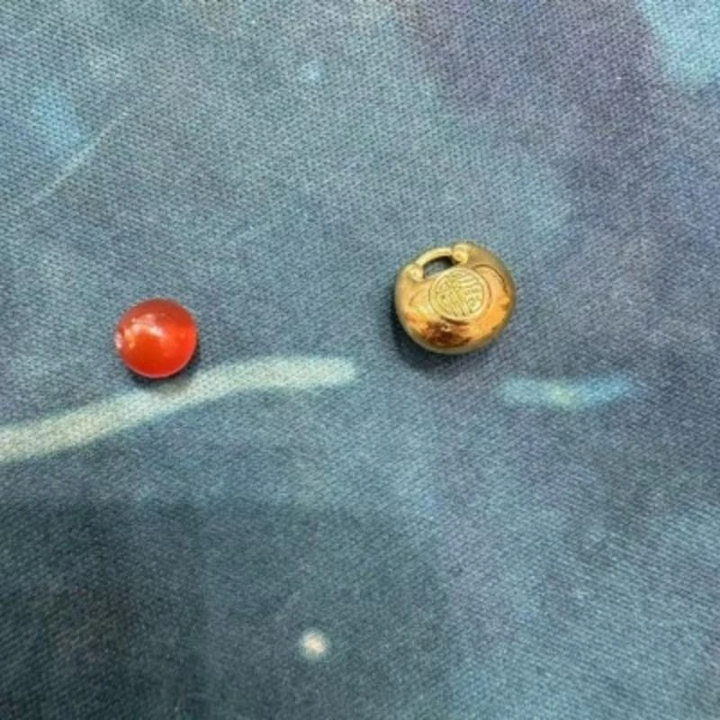 【大器甄选】足金小胖福玛瑙配件 裸发 赠链