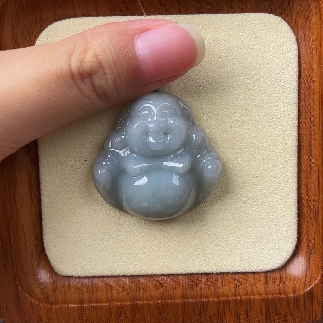 宝***️翡翠未镶嵌颈饰佛公