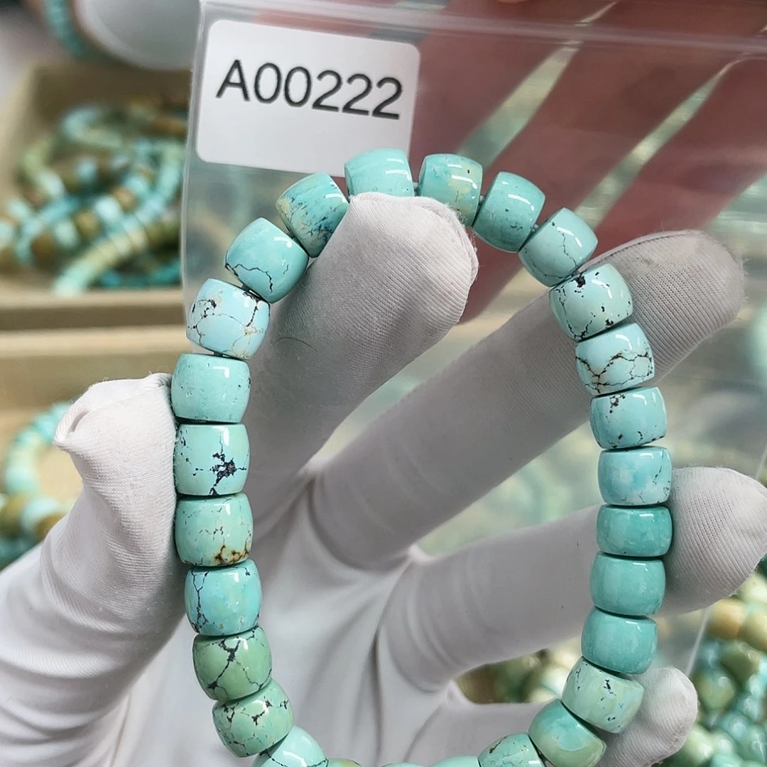 【闪购商品】绿松石珠宝奇石未镶嵌心**一卡8