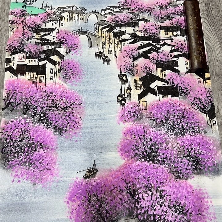 国画手绘国画作品欣赏888