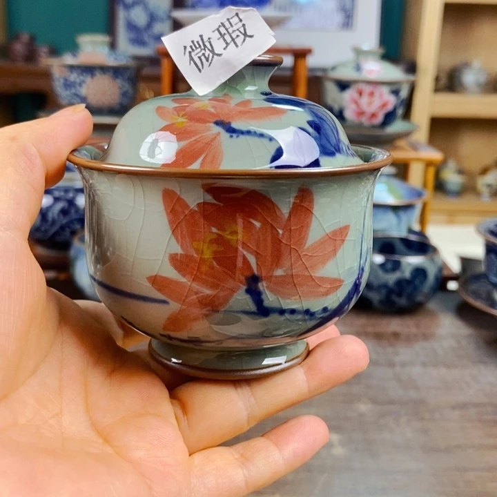 瓷片手工制作工艺精湛等特点