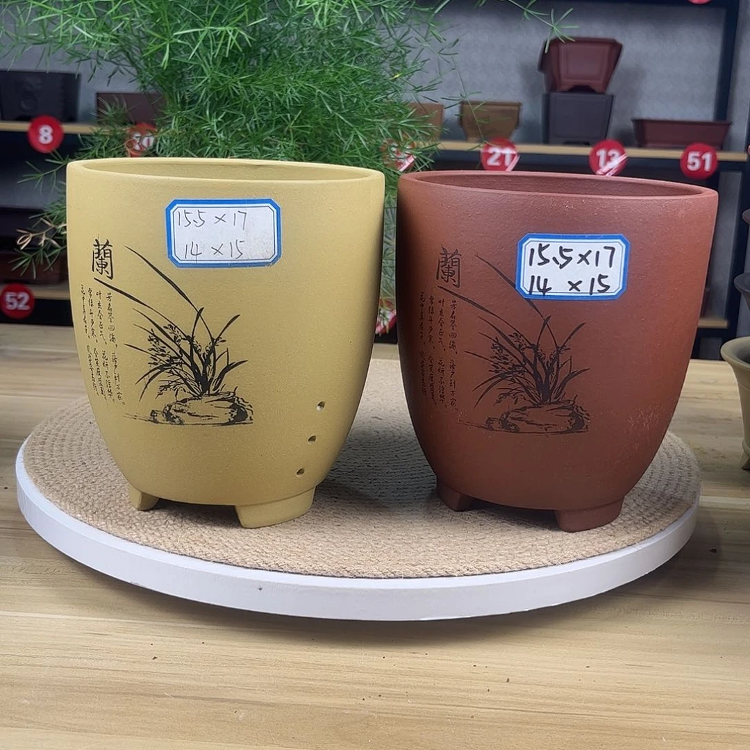 紫砂花盆紫砂花盆