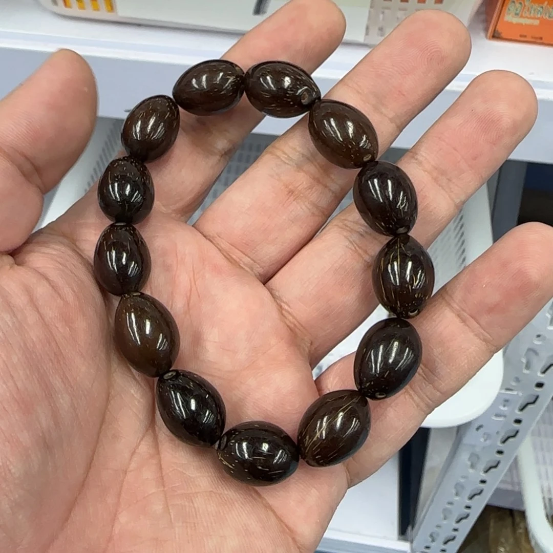 白玉菩提吊坠黑色134