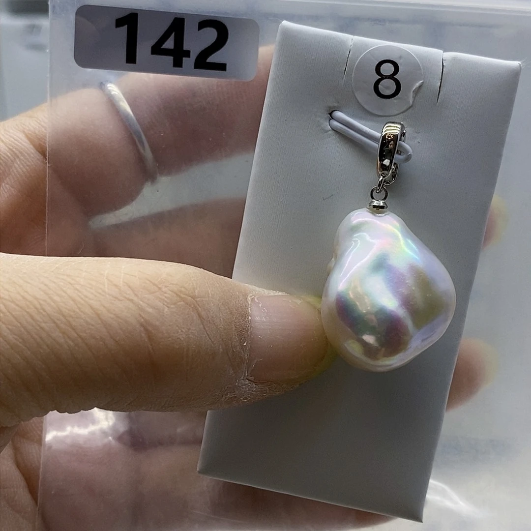 颈饰合金淡水珍珠