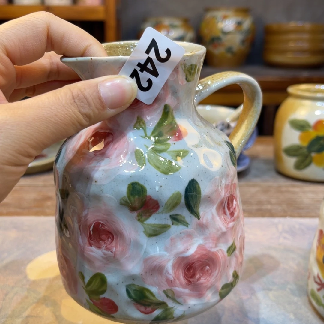 平***心瓷片景德镇手工制作