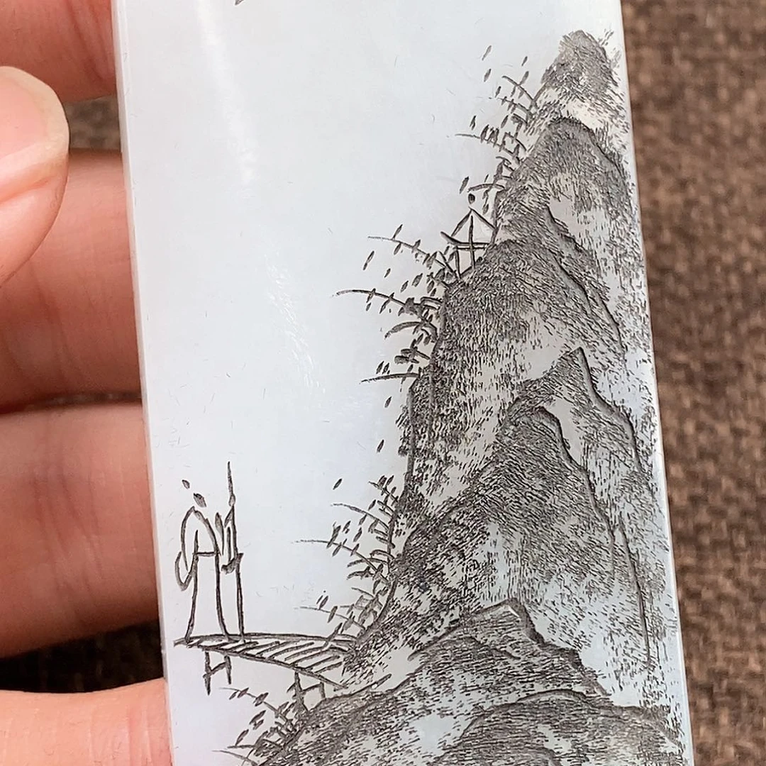 和田玉挂件未镶嵌