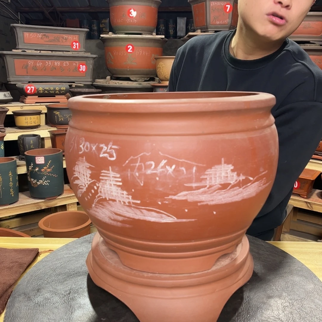 紫砂其他紫砂花盆工厂直发