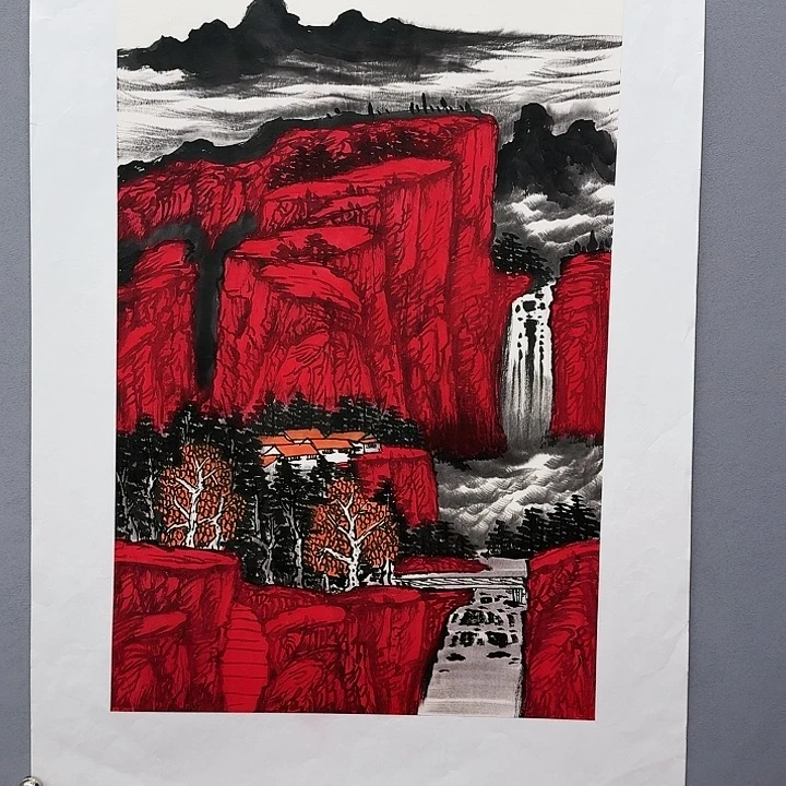 国画书法作品多次参加