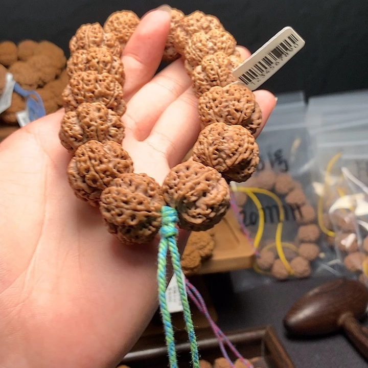 手串金刚菩提古龙蜂窝梅花全品23mm