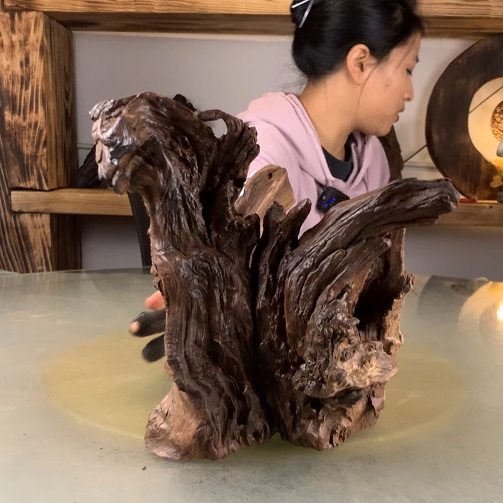 @***生天然的云南紫柚木会黄水