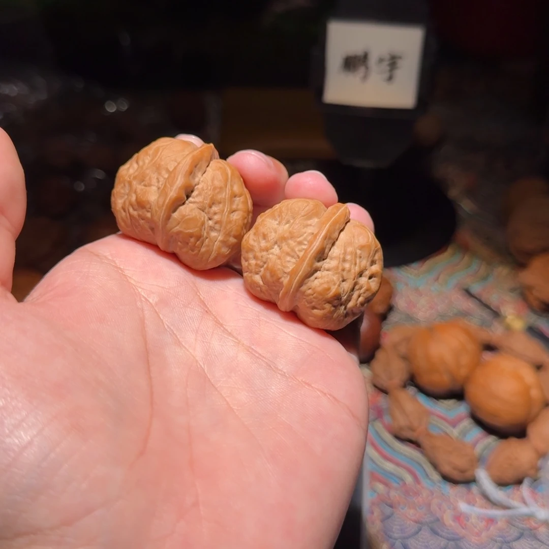 把件核桃440号34玉蟾文玩核桃