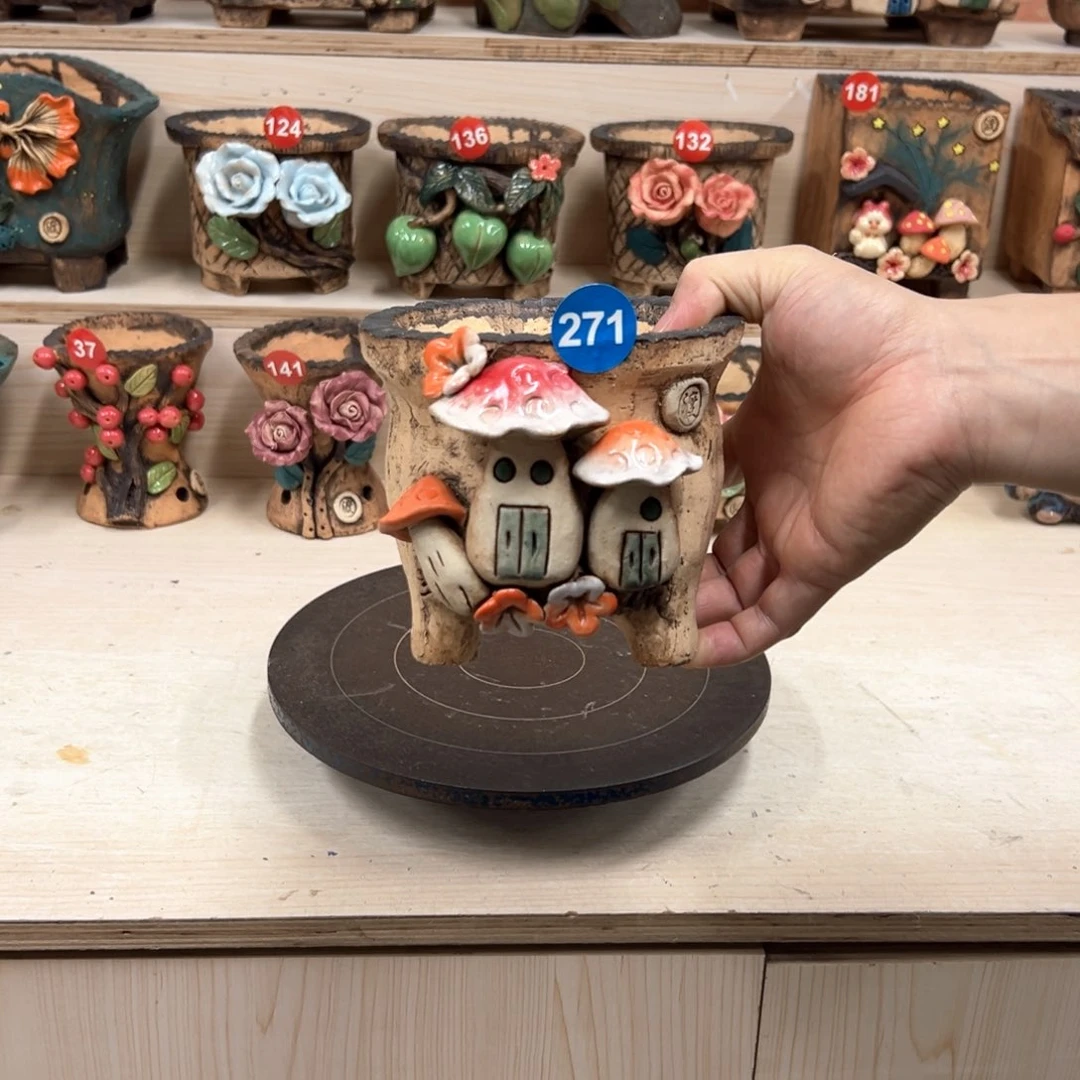 花盆紫砂271号内口11外高12