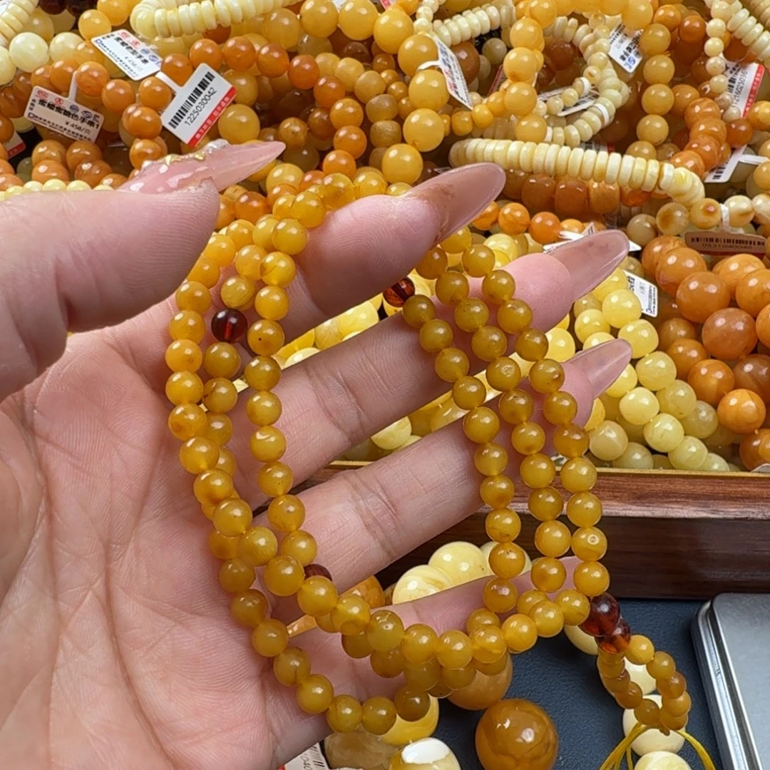 琥珀未镶嵌珠宝奇石