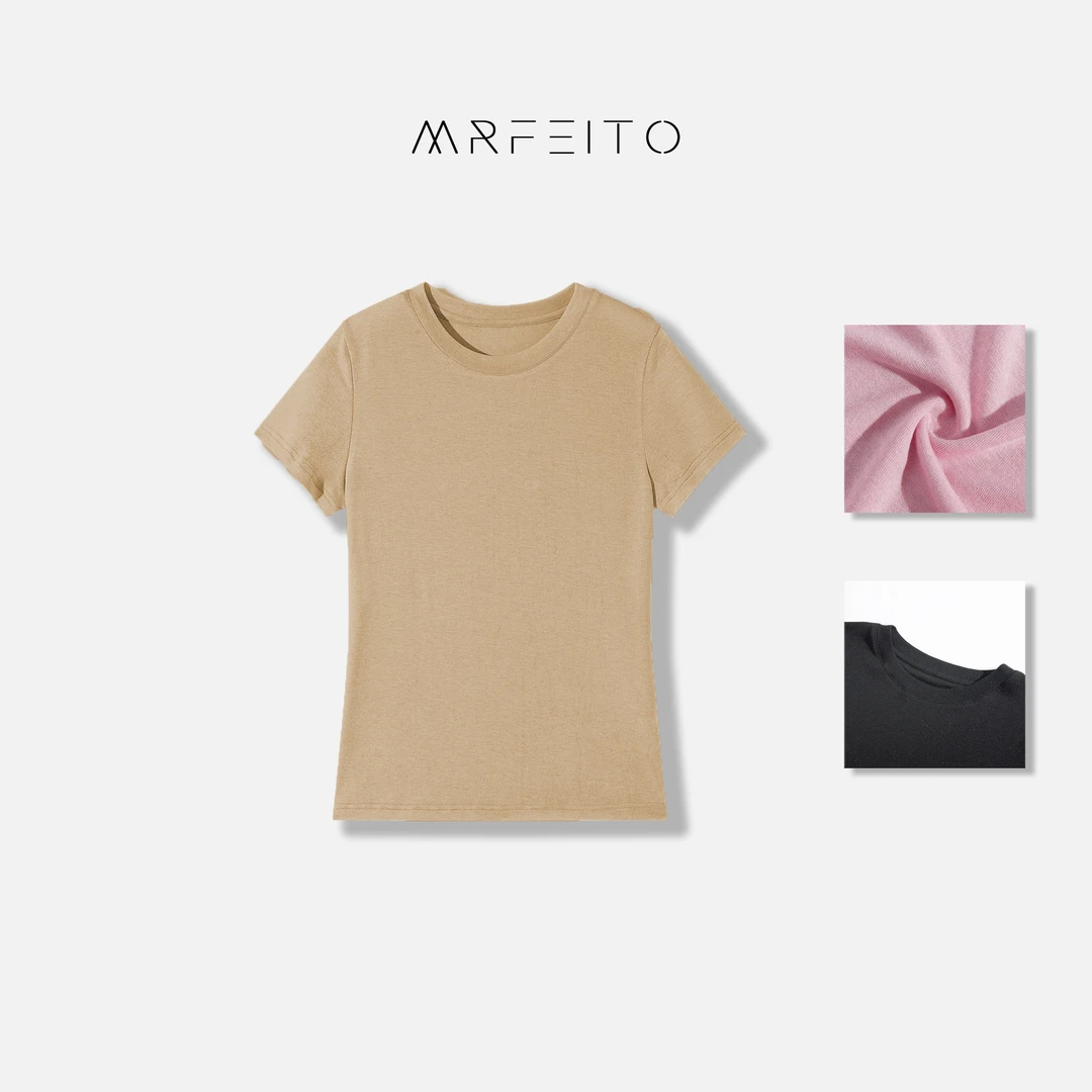 纯色圆领女士针织衫H16TX01C23676