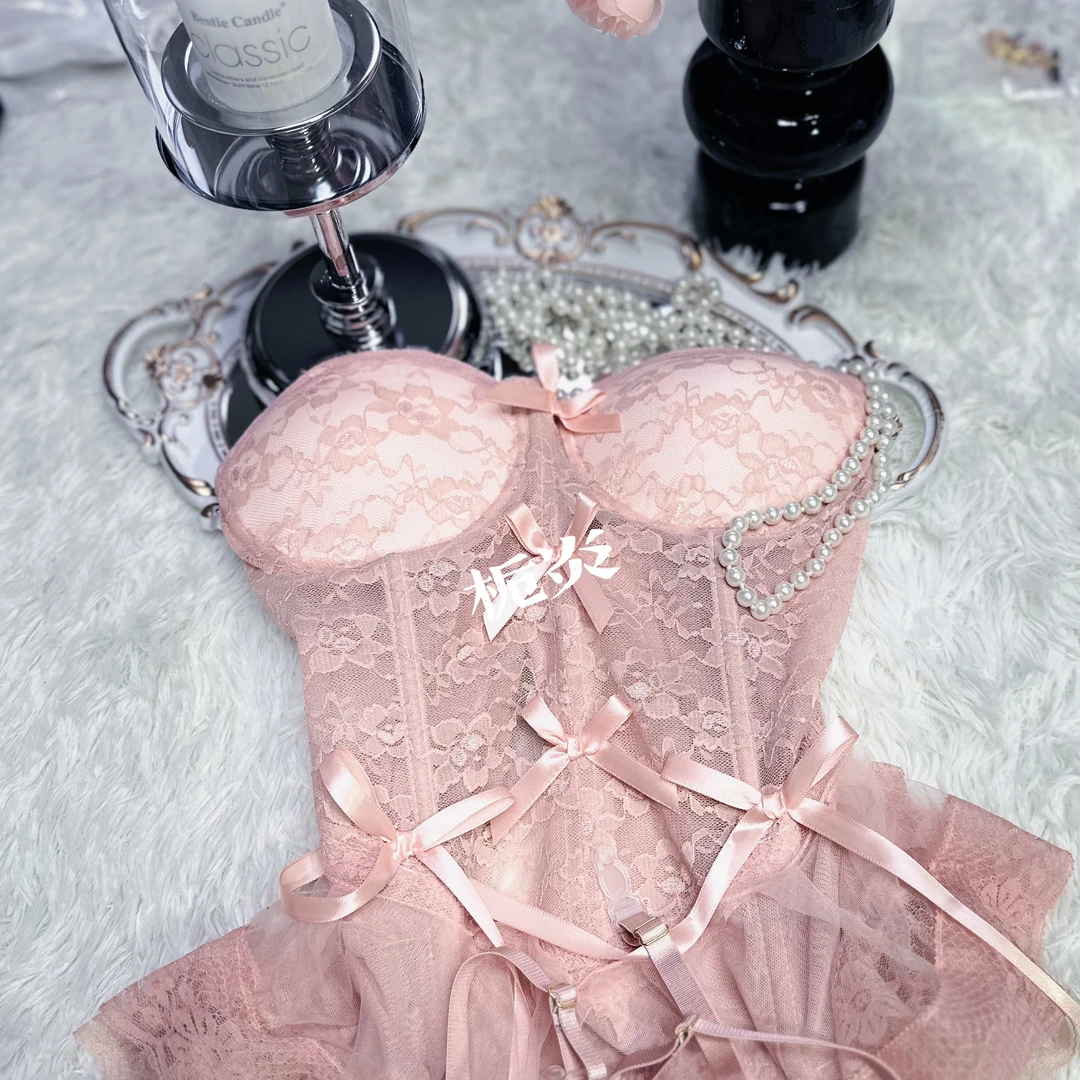 【栀炎】四色鱼骨小蓬裙