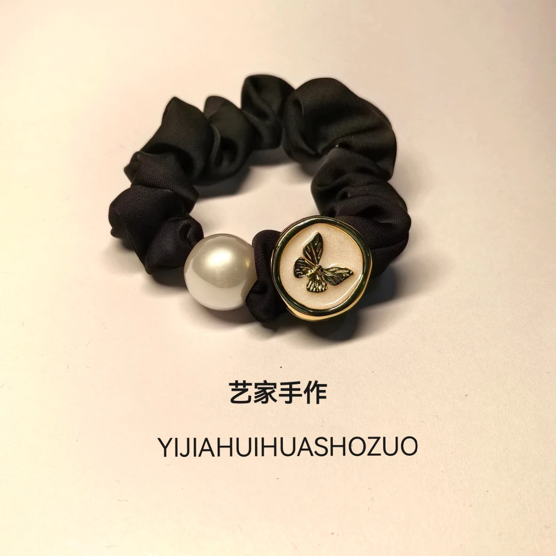 手工缝制原创DIY简约弹力大发圈