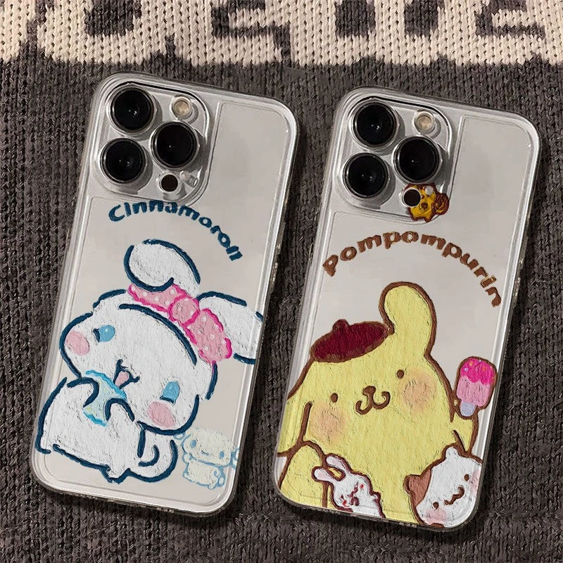 布丁狗大耳狗太空手机壳适用于苹果16透明iphone14手机壳1512pro