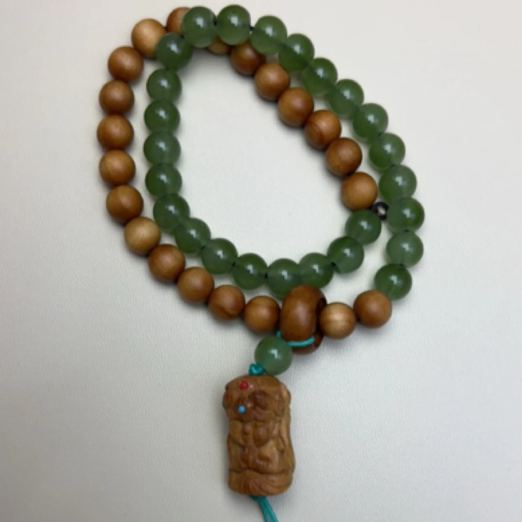 A016 芭比檀香0.8搭配扎基拉姆多圈 （无礼盒）