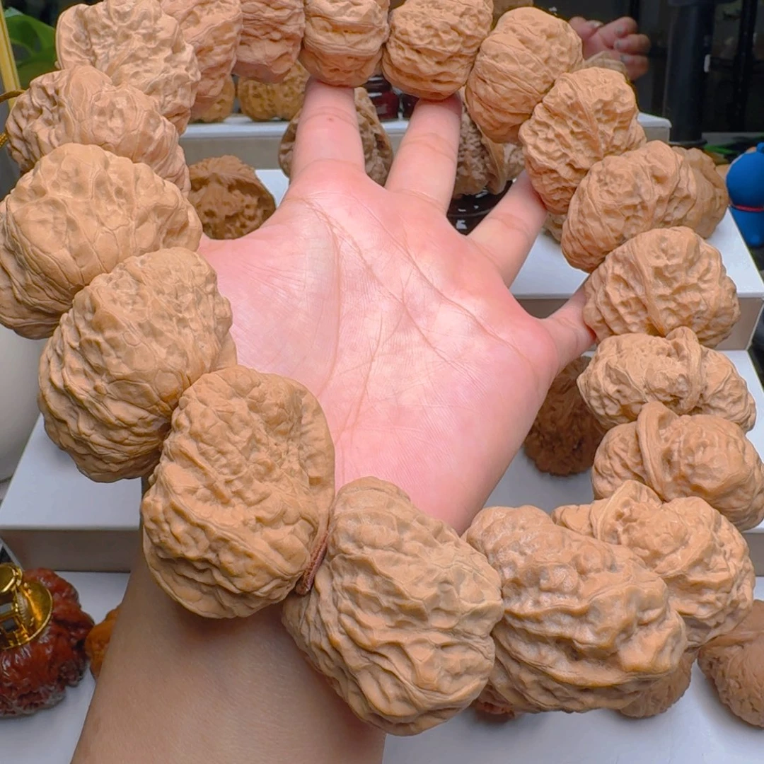 把件核桃蛤蟆头一帆风顺手持