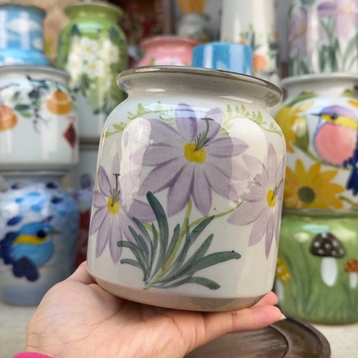 景德镇陶瓷花手绘釉下彩