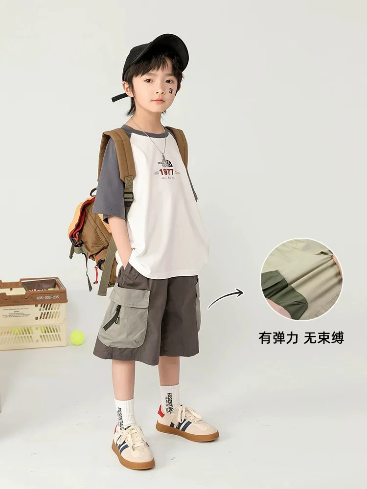 工装出行短裤百搭儿童 D2-3
