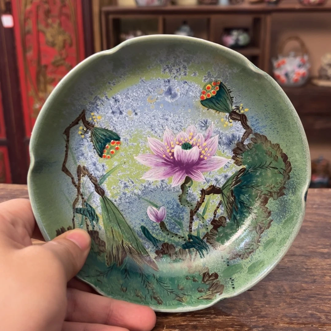 景德镇柴烧手工手绘陶瓷