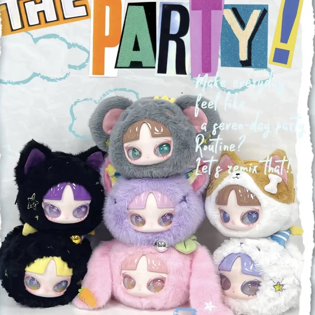 【拆盒】INN音-七日派对系列毛绒挂包盲盒