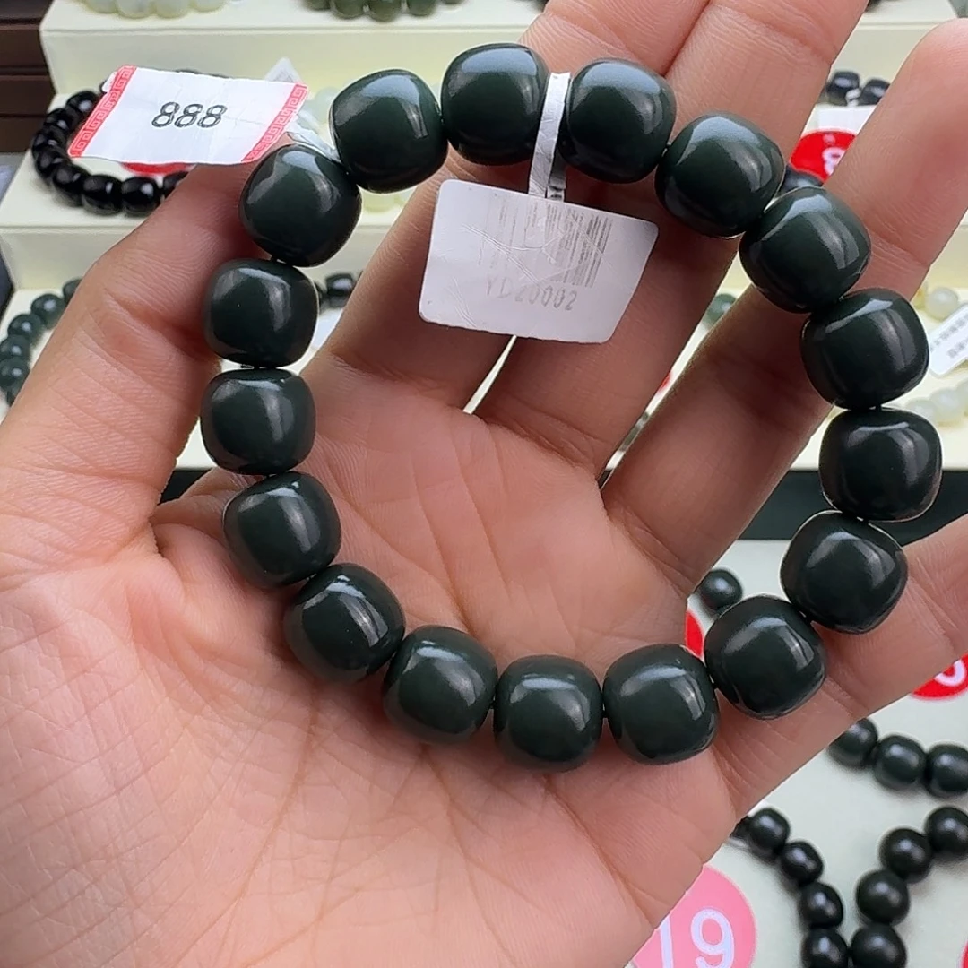 和田玉未镶嵌手串