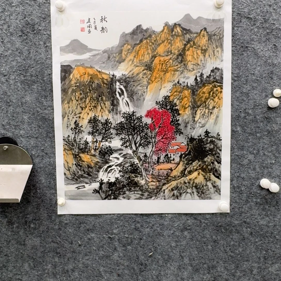 国画国画HJG国画作品