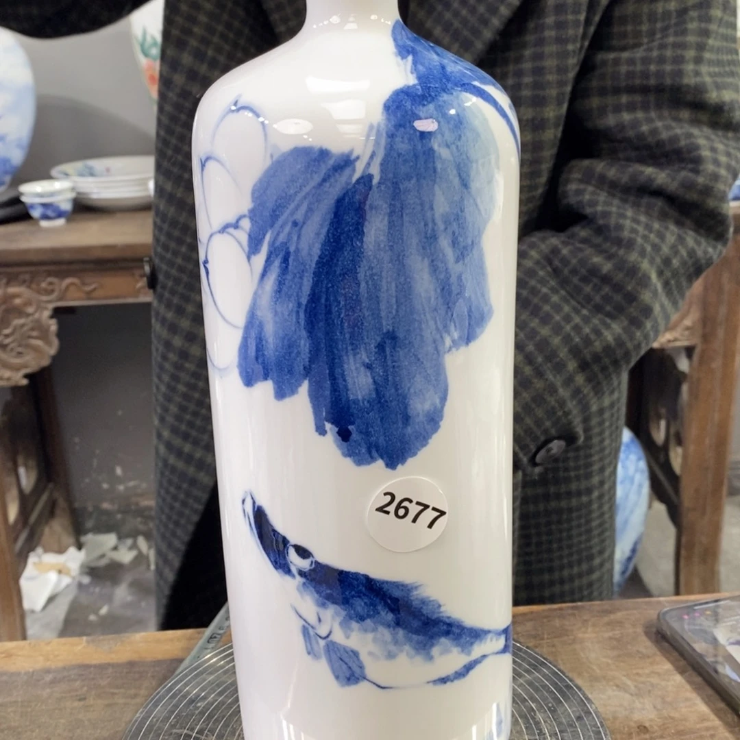 摆件吴义松陶瓷直播间2677