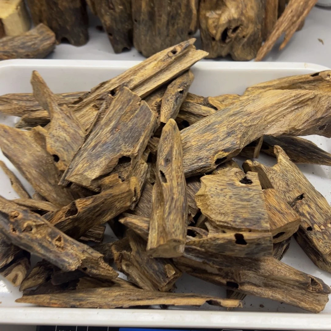 沉香沉香碎屑绿油王虫漏205克