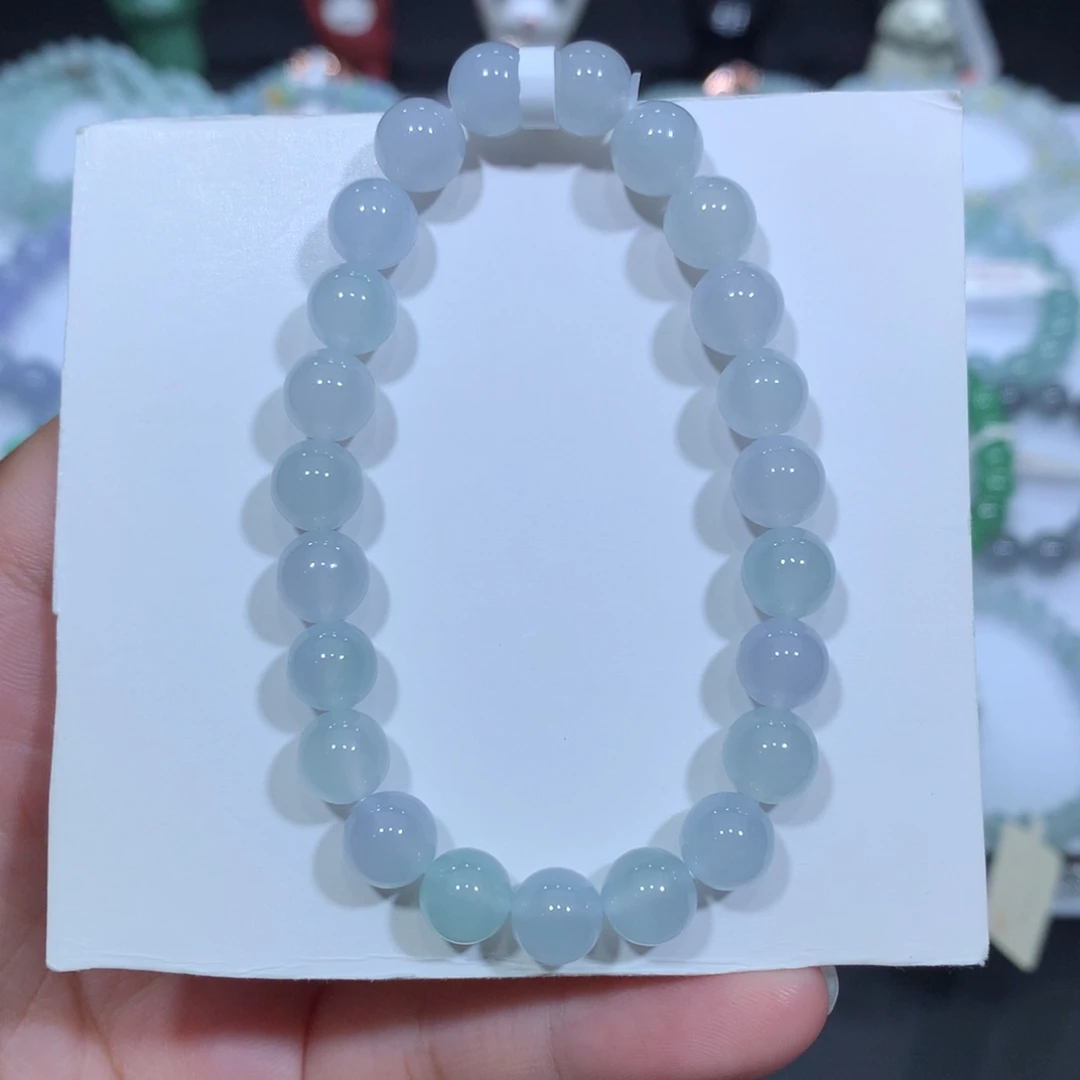 翡翠未镶嵌手串天然