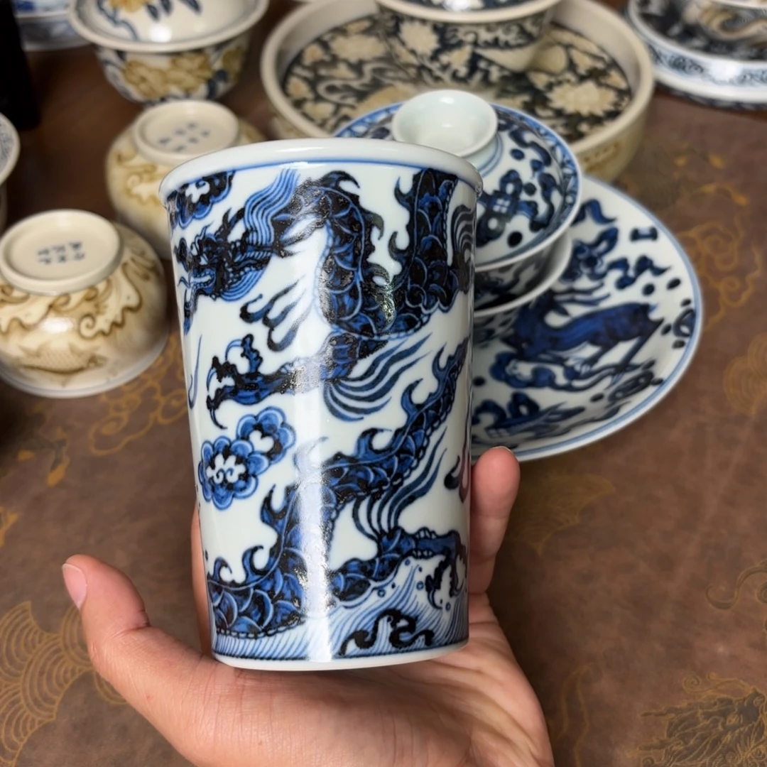 摆件景德镇手绘茶器
