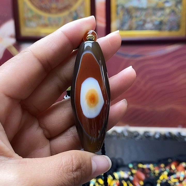 玛瑙/玉髓（覆膜）合金颈饰