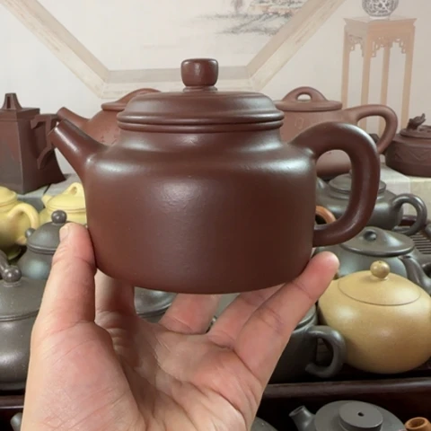 茶壶紫砂底槽清料240cc