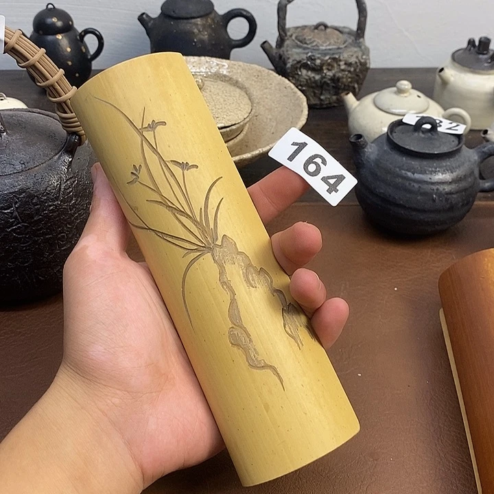 164 放漏手工剃青茶则臂搁