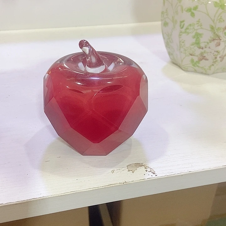 流***栀手工艺品琉璃琉璃花瓶高度11厘米11厘米