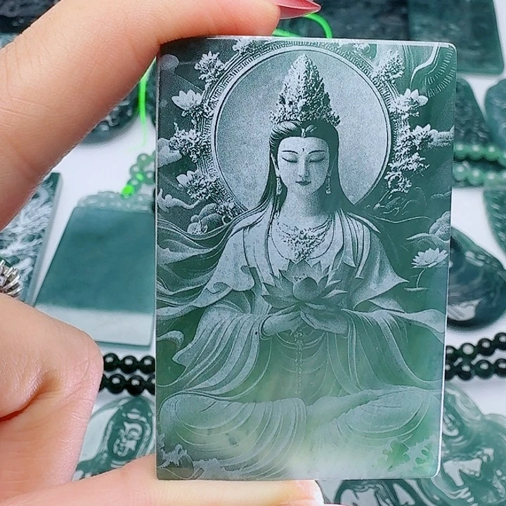 可***宝翡翠未镶嵌颈饰1111