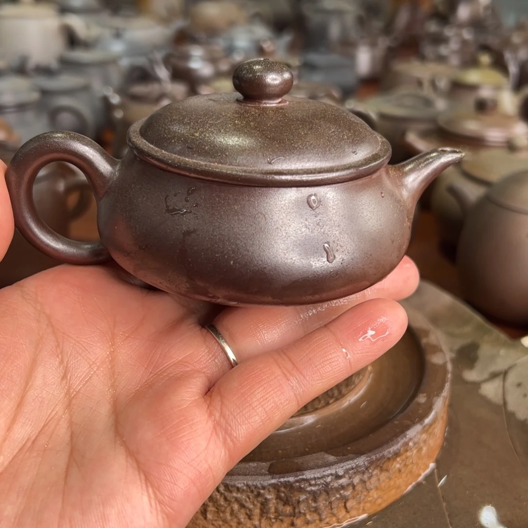贵台龙窑柴烧茶壶A78