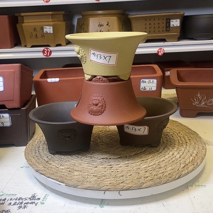 紫砂花盆紫砂艺术