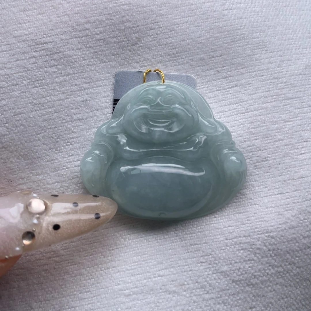 颈饰未镶嵌翡翠佛公